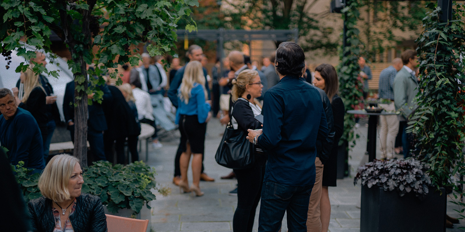 Courtyard – innergård och terras på Östermalm Stockholm
